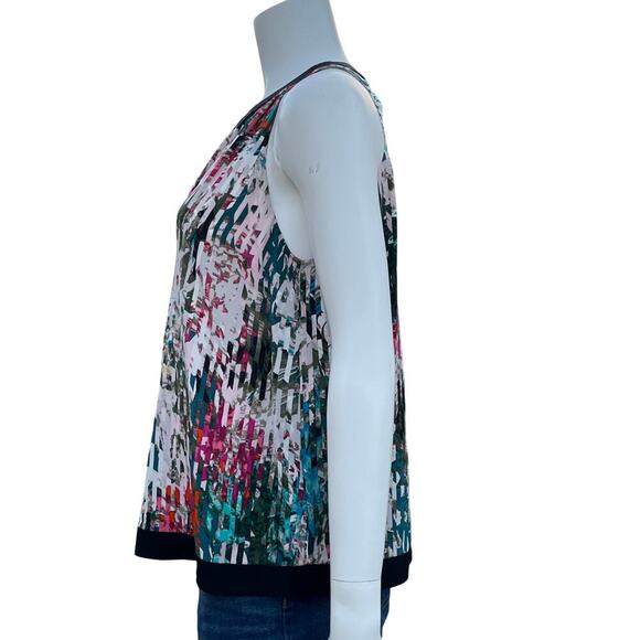 Elizabeth and James Womens Sleeveless Silk Blouse Size Small - Picture 7 of 9